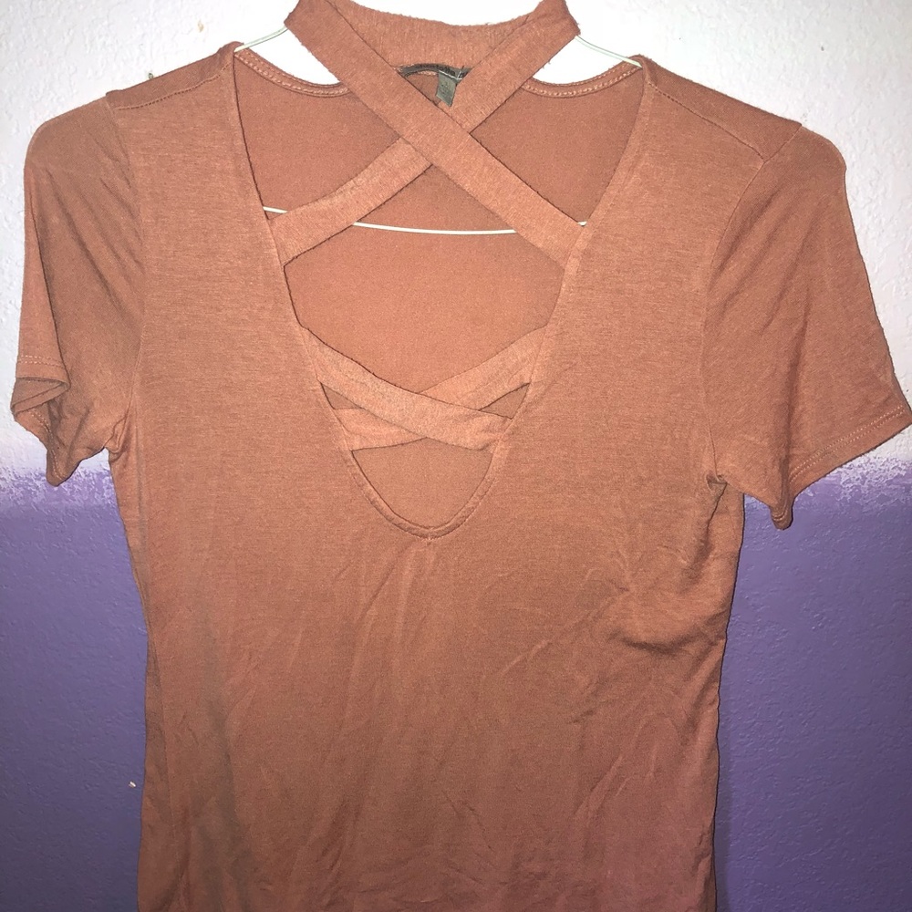 Cross over shirt